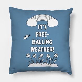 Free-Balling Pillow