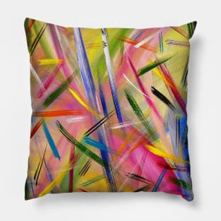 Abstraction game color Pillow