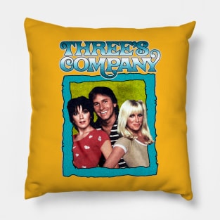 Retro Threes company 80s Aesthentic Pillow