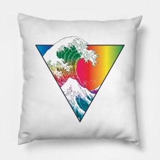 Gay Wave Off Kanagawa Pillow