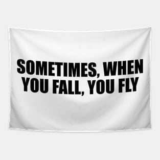 sometimes, when you fall, you fly Tapestry