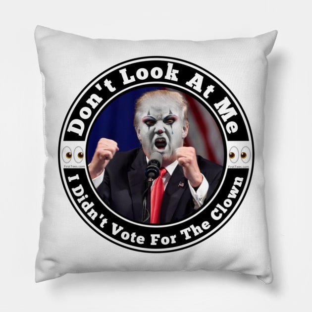 Trump Is Not My President Pillow by FirstTees