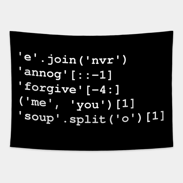 Rick Roll in Python - Computer - Tapestry | TeePublic