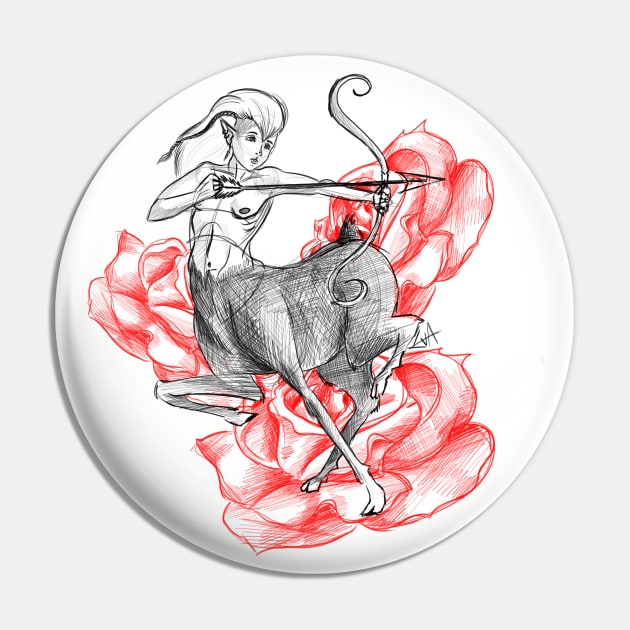 Centaur with roses Pin by LaPika