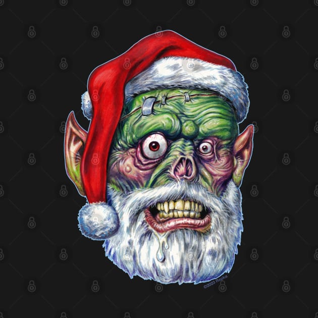 Psycho-Santa by ERMTees