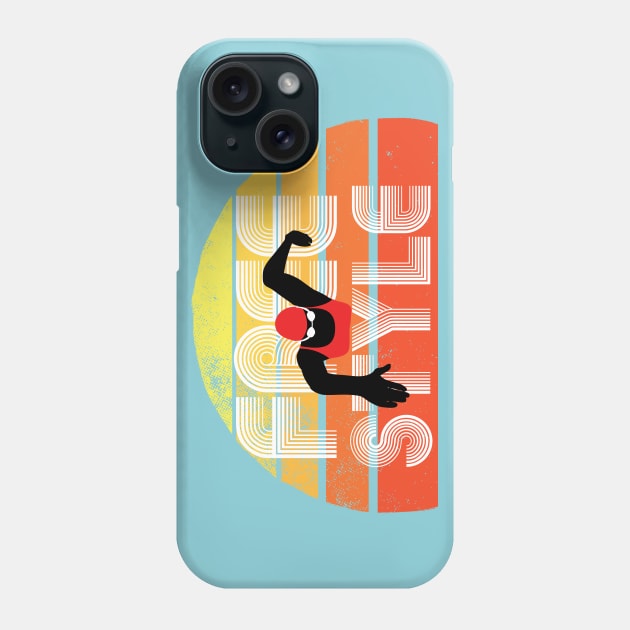 Retro Freestylin Womens Swimming 2 Phone Case by atomguy