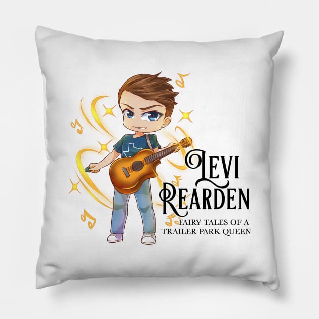 Levi Rearden Chibi Art Pillow by KimbraSwain