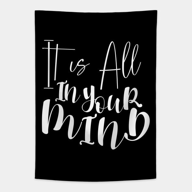 Its all in your mind, State Of Mind Tapestry by FlyingWhale369