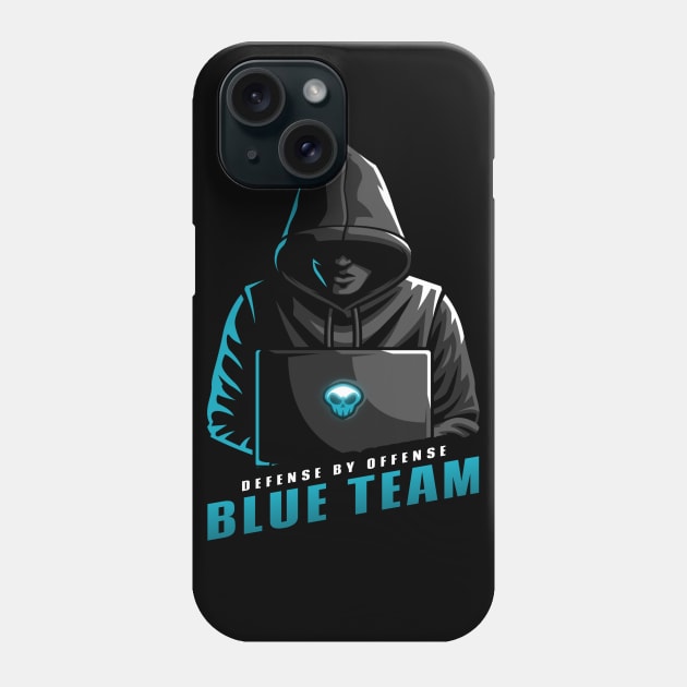 Blue Team | Hacker Design Phone Case by leo-jess