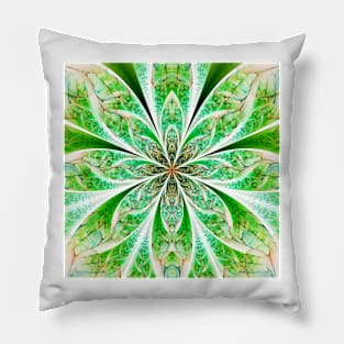 Tropical green Pillow