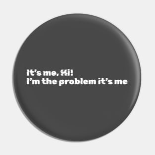 Its Me - Typograph NYS Pin