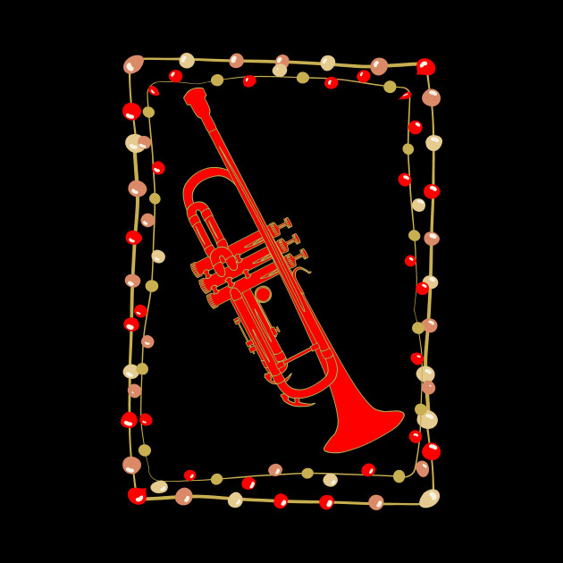 Christmas Trumpet - Trumpet - Phone Case