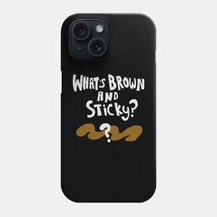 A Sticky Shirt (Front and Back) Phone Case