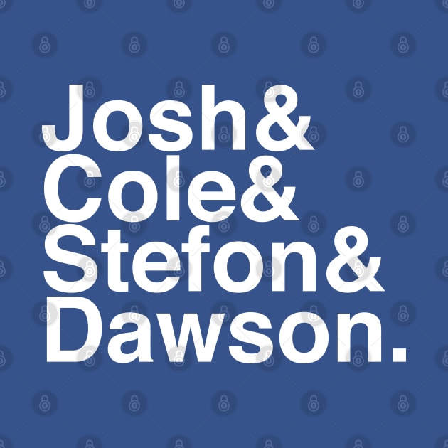 Josh & Cole & Stefon & Dawson by Carl Cordes