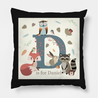 D is for...... personalised children’s gifts Pillow