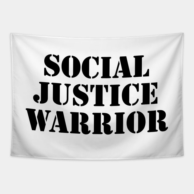 Social Justice Warrior Tapestry by rayemana
