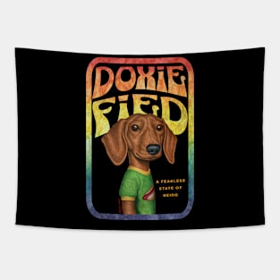 Dachshund Doxified Tapestry