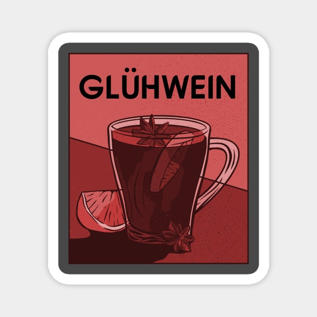 Glühwein Magnet by ArticaDesign