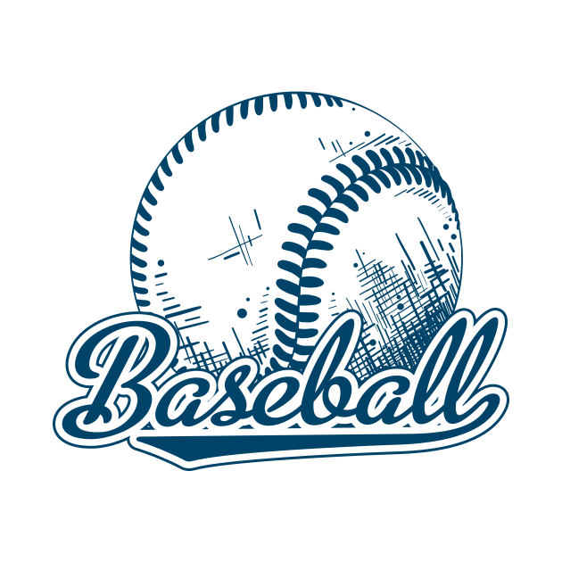 Baseball and retro style by My Happy-Design