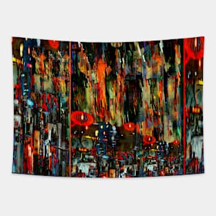 City Lights Tapestry