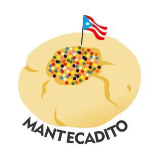 Boricua Mantecadito Puerto Rico Cookie Latino Food T-Shirt