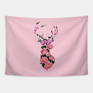 Staggered Peonies Tapestry