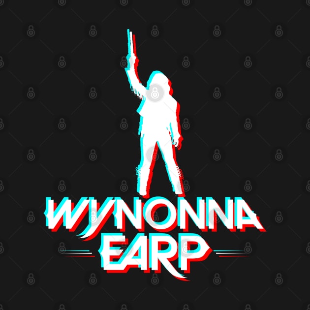 Wynonna Earp Retro Glitch - White by VikingElf