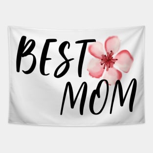 BEST MOM - flower Tapestry