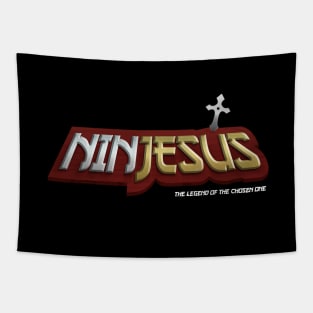 Ninja Jesus Tapestry