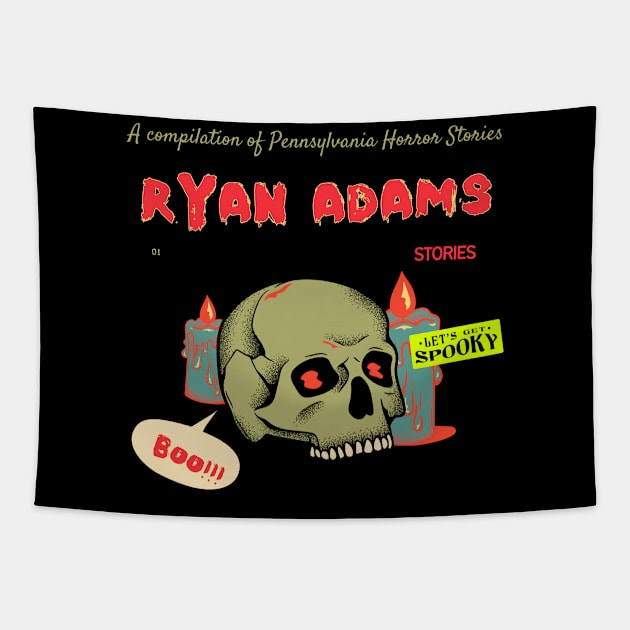 ryan adams horros stories Tapestry by psychedelic skull