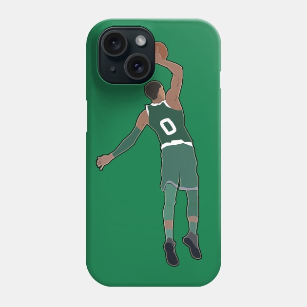 Jayson Tatum Dunk Phone Case by xavierjfong