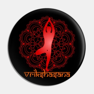 Vrikshasana Yoga Pose Pin