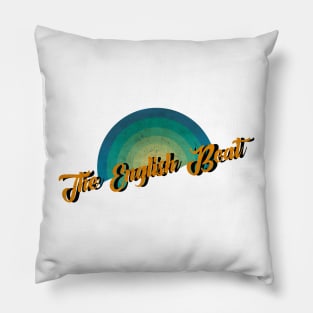 vintage retro The English Beat Pillow