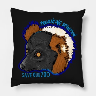 Day 30- Last Day- Red Ruffed Lemur Pillow