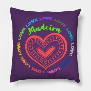 MADEIRA and Funchal Portugal Paradise Islands in the Atlantic for YOU! Pillow