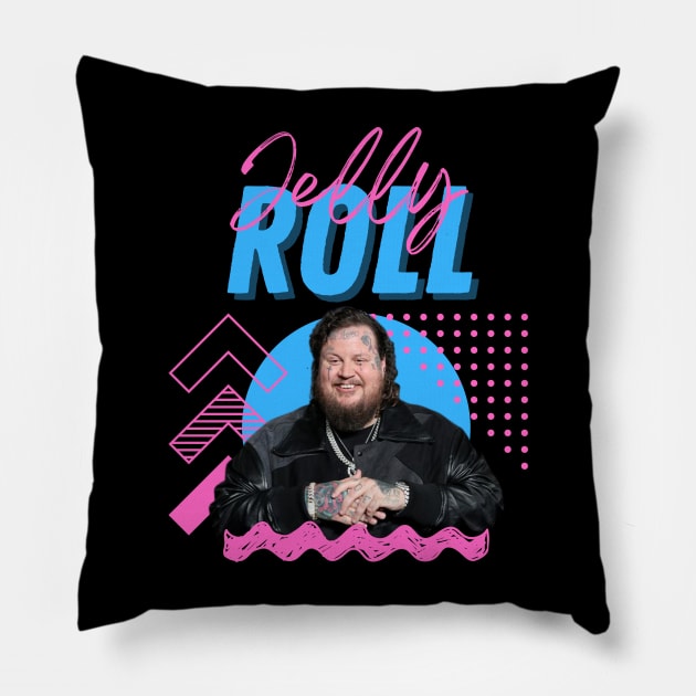 Jelly roll***original retro Pillow by OtakOtak