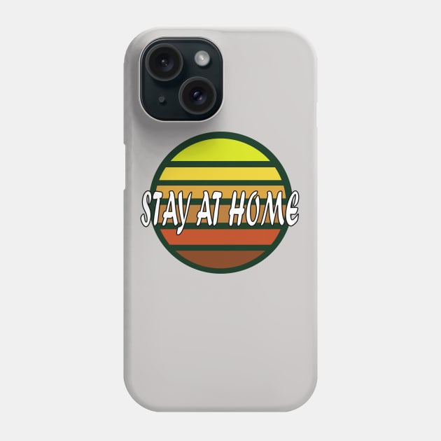 stay at home Phone Case by manal
