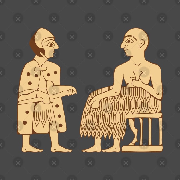 Sumerian King Lugal kisalsi by Dingir ENKI