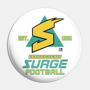 Sacramento Surge Football Pin