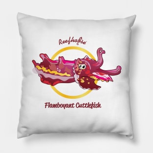 Flamboyant Cuttlefish Pillow