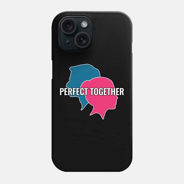 Perfect Together - Valentines Day Special Phone Case by P2CPOD