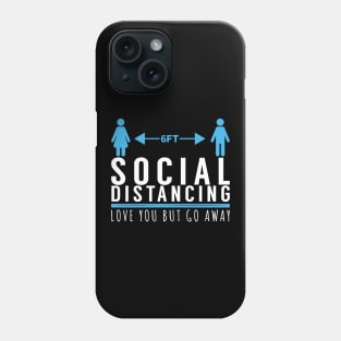 Social Distancing Phone Case