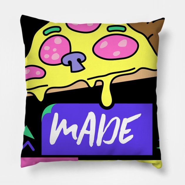Made In The 90's Pillow by Lasso Print