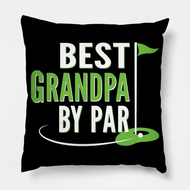 Funny Best Grandpa By Par Pillow by Elvdant