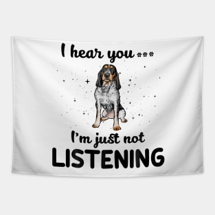 Bluetick Coonhound I hear you Iam just not listening Tapestry