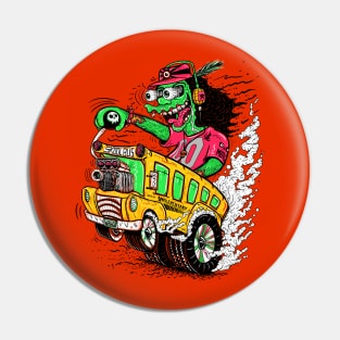 BANZAI SHORT BUS Pin