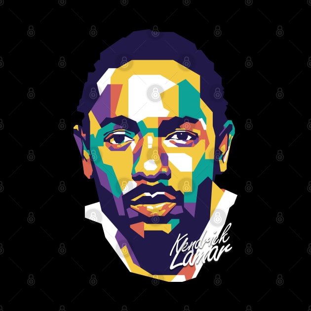 Kendrick Lamar on WPAP 1 by pentaShop