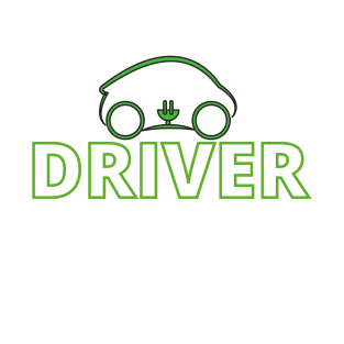 Driver Electric car T-Shirt