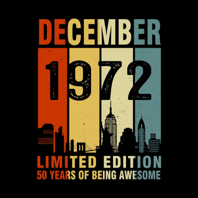 December 1972 Limited Edition 50 Years Of Being Awesome by tasmarashad