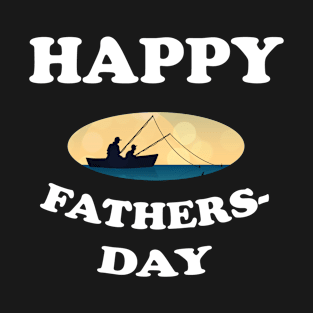 Dad Fathers Day Gift Dad Fishing T-Shirt